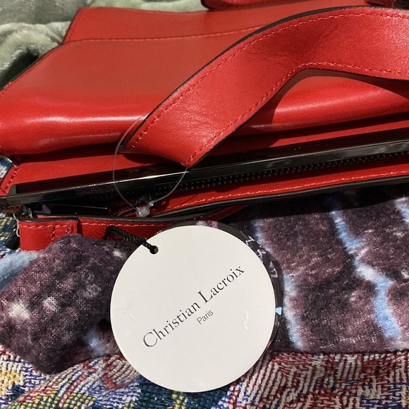 NWT Christian Lacroix paris, color red. - Picture 6 of 12